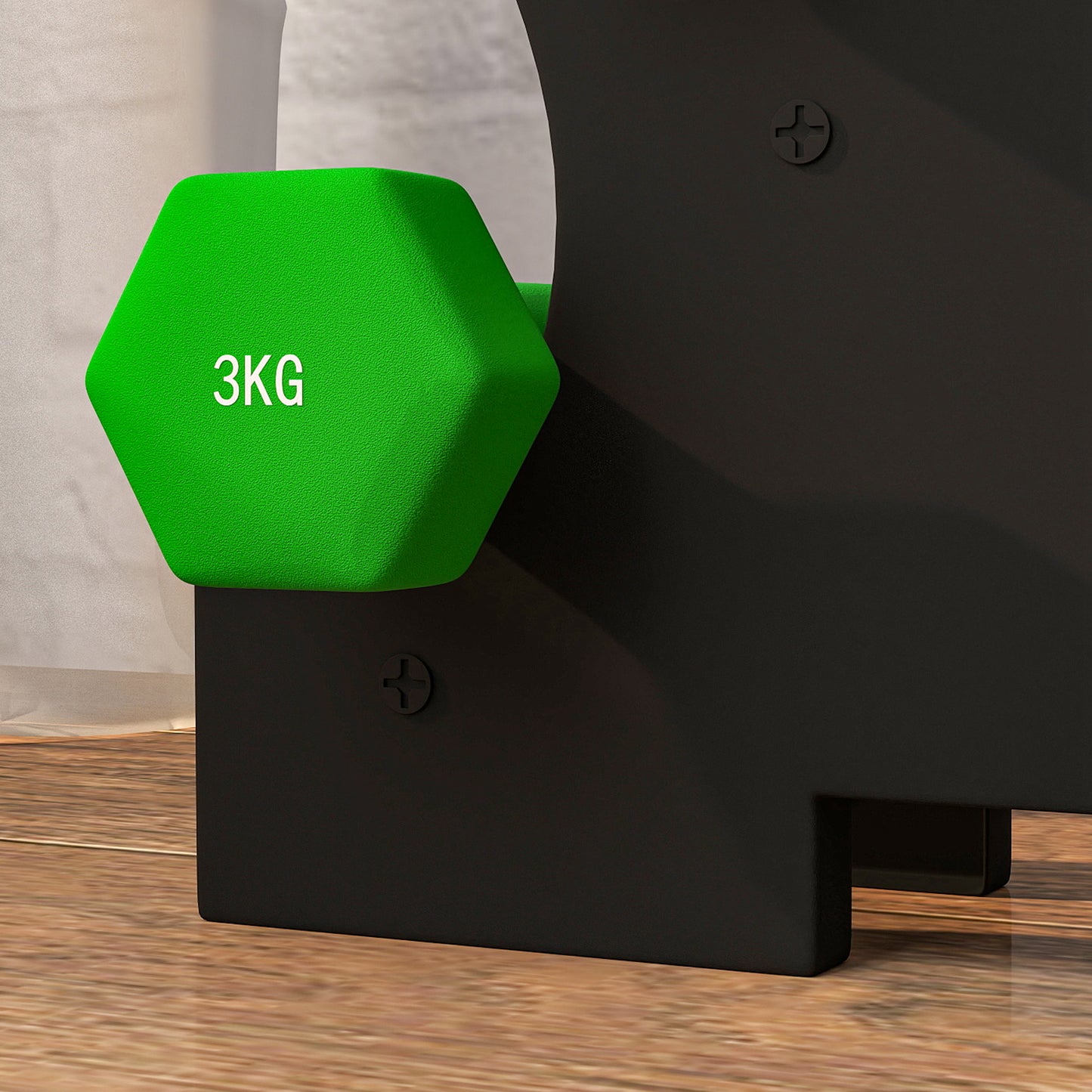 Dumbbells Set with Dumbbell Rack