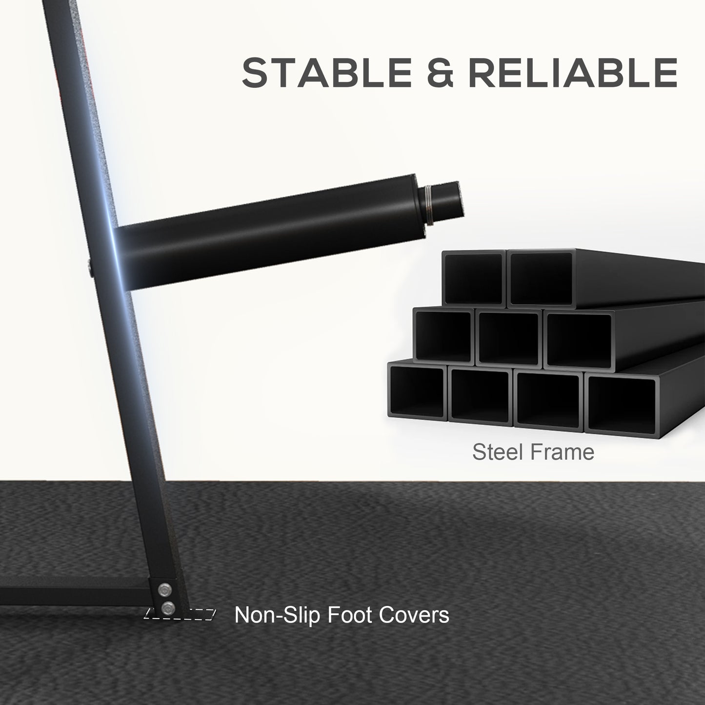Weight Tree Rack: for 5cm Weight Plates and Barbell Bar with 6 Fasten Clamps, 300kg Capacity