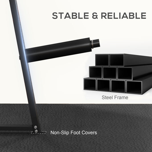 Weight Tree Rack: for 5cm Weight Plates and Barbell Bar with 6 Fasten Clamps, 300kg Capacity