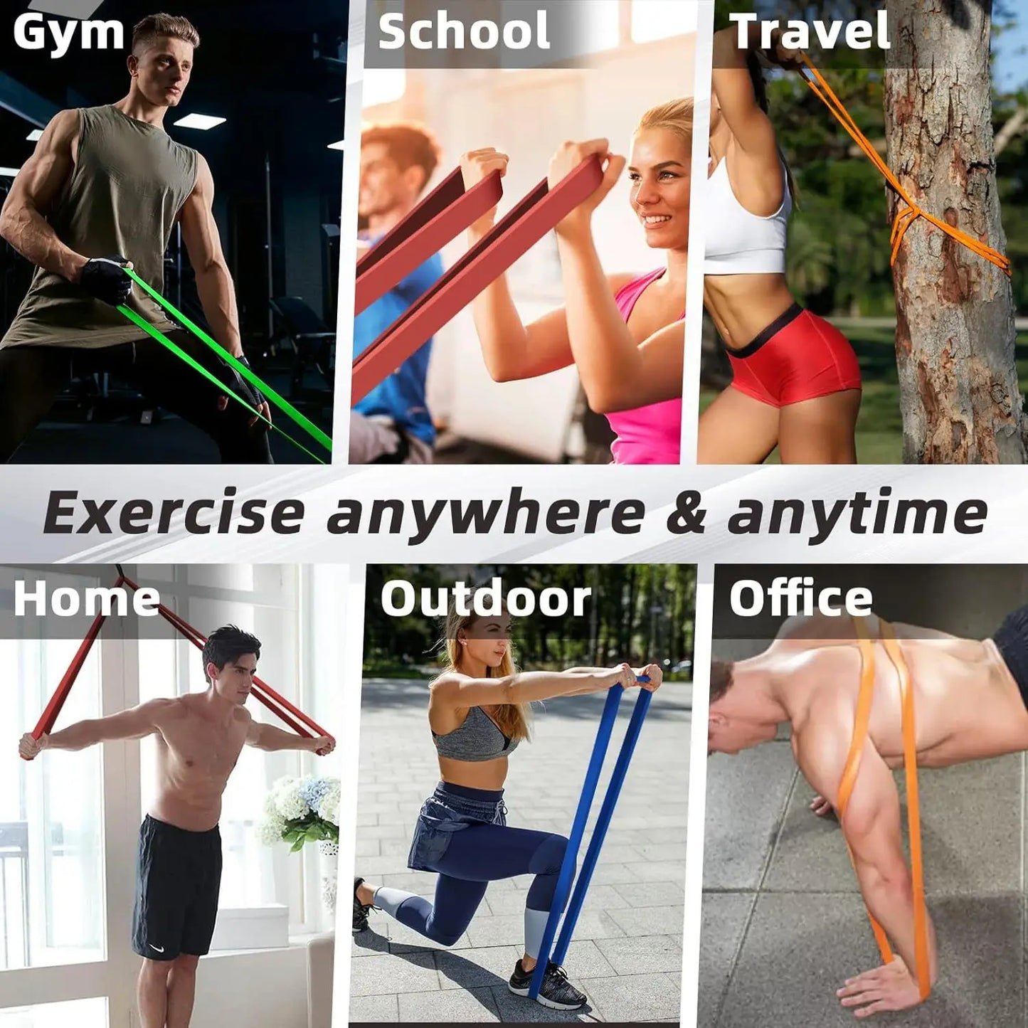 Heavy-Duty Resistance Band Agility