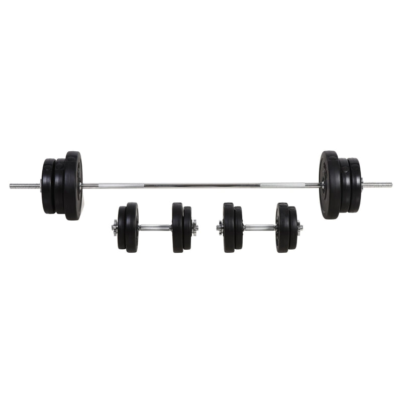 65kg Dumbbells and Barbell Set 2 in 1
