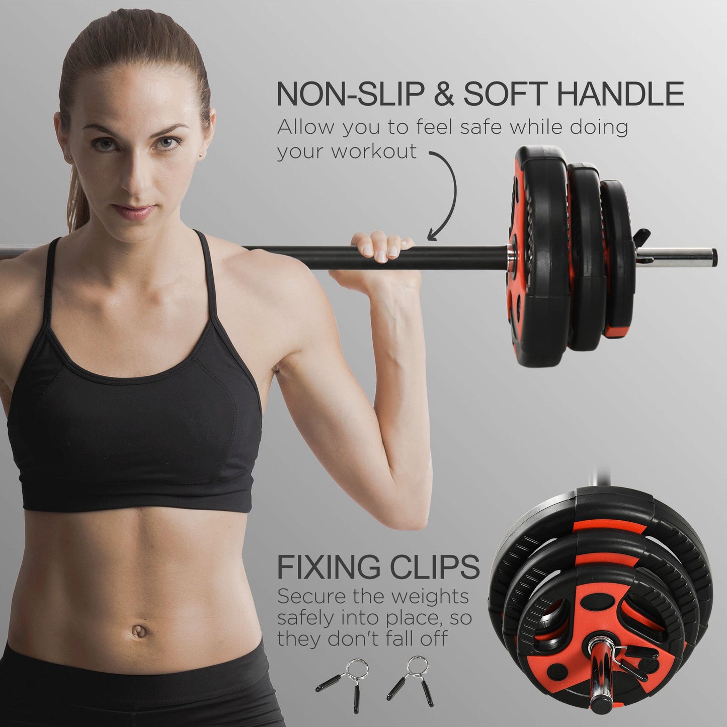 20kg Barbell Weights Set
