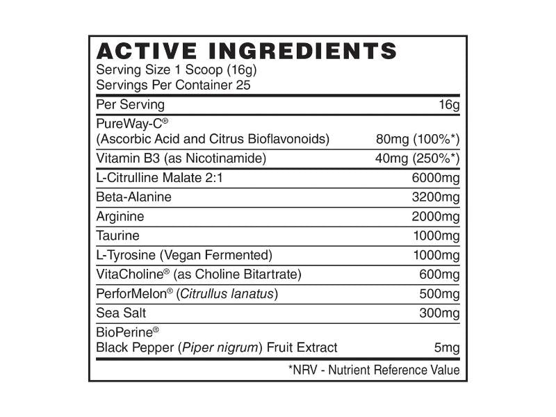 Naughty Boy Pump Pre-Workout