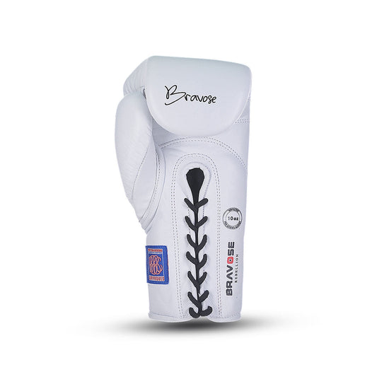 Rebellion Professional Fight Gloves White-1