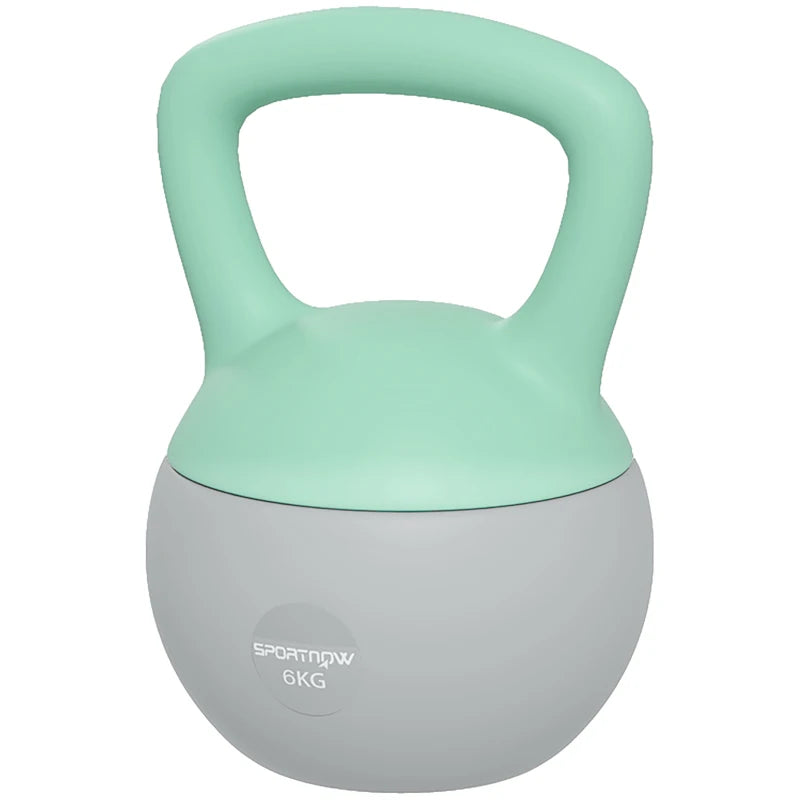 6KG Kettlebell, Soft Kettle Bell with Non-Slip Handle